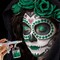 8 oz Emerald Water-Based Air Brush Paint for Skin - Face & Body Airbrush Paint for Halloween, Cosplay, Theatrical Makeup & Temporary Tattoos